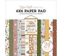 Echo Park Double-Sided Paper Pad 6"X6" 24/Pkg-Dream Big Little Girl