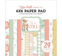 Echo Park Double-Sided Paper Pad 6"X6" 24/Pkg-It's A Girl -AG277023