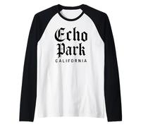 Echo Park, Los Angeles, Californie, Silverlake, DTLA, Chinatown Manche Raglan