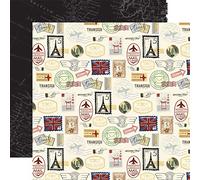 ECHO PARK PAPER COMPANY Scenic Route PAPER12 ST, timbres postaux, taille unique