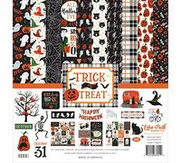 ECHO PARK PAPER COMPANY Trick/Treat Collection Kit 30,5 x 30,5 cm, orange, noir, vert, gris, taille unique