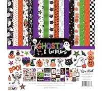 Echo Park Paper Kit de collection Ghosts and Goblins, multicolore