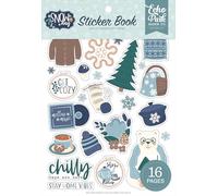Echo Park Paper Livre d'autocollants Snow Day, multicolore