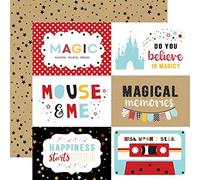 Echo Park Paper Magical Adventure 2 Double-Sided Cardstock 12"X12"-6"X4" Journaling Cards