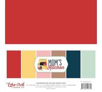 Echo Park Paper Mom's Kitchen Solids Kit de cuisine Multicolore