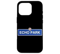 Echo Park Plaque de Rue Los Angeles Silverlake DTLA California Coque pour iPhone 16 Pro