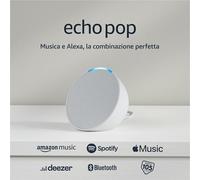 Echo Pop Blanc Ice - Smart Haut-Parleur Compact Avec Alexa Et Audio Puissant