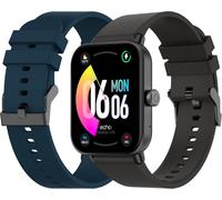 Echo Rainbow Lite - Montre Connectée Homme 1.83'' - Appel Bluetooth/Sans Fil & Capteurs Santé - Modes Sport Avec Coaching - 2 Bracelets Gomme - Légère & Étanche - Android/Ios