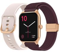 Echo Rainbow Pro S ¿ Montre Connectée Étanche Avec Double Bracelet, Suivi Cardiaque Et Oxygène, Autonomie 5 Jours.