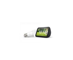 Echo Show 5 (Nouvelle génération) avec Alex Anthracite + Philips Hue White Ampoule LED Connectée (E27), Pack Éclairage Intelligent à Commande Vocale