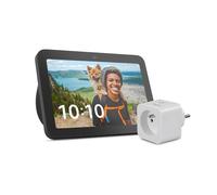 Echo Show 8 (3e génération) | Anthracite + Sengled Smart Plug, Fonctionne avec Alexa - Kit de démarrage Maison connectée