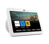 Echo Show 8 (3e génération, modèle 2023) | Écran tactile HD connecté avec son spatial, hub connecté intégré et Alexa | Blanc