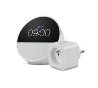 Echo Spot | Blanc + Sengled Smart Plug, Fonctionne avec Alexa - Kit de démarrage Maison connectée