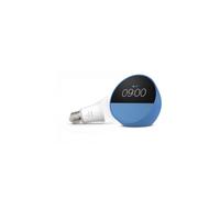 Echo Spot (Nouvelle génération) avec Alex Bleu Océan + Philips Hue White Ampoule LED Connectée (E27), Pack Éclairage Intelligent à Commande Vocale