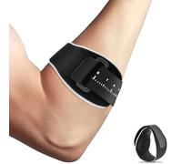 ECHOBUY 2 Pack Coudière Tendinite Réglables Coudières Tendinite avec 3D Coussin de Compression Coudière pour Tendinite et Épicondylite Antidérapantes Attelle Coude pour Tennis Golf Gym