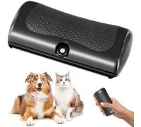 ECHOBUY Brosse de Toilettage pour Chiens et Chats Brosse Démêlante Anti-Mue avec Poignée Antidérapante Brosse Métal pour Poils Morts Soin Sous-Poil 17x14 cm