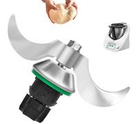 ECHOBUY Couteau à pâte en acier inoxydable pour Thermomix TM6 TM5 Accessoire de rechange sans résidus Nettoyage facile Montage rapide Compatible Vorwerk TM6/TM5