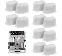 ECHOBUY Lot de 12 Filtres à Eau Accessoires pour Ninja Luxe Cafe Filtre à Eau à Charbon Actif pour Réduit le Calcaire et les Dépôts Minéraux