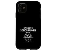 Échocardiographie Cardiaque Echo Tech Échocardiographie Cardiaque Coque pour iPhone 11