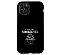 Échocardiographie Cardiaque Echo Tech Échocardiographie Cardiaque Coque pour iPhone 11 Pro