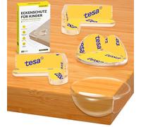 ECHOCUBE Lot de 12 Protections d'angle Transparentes pour la sécurité des Enfants, Baby Proofing Guard avec Rubans adhésifs TESA pour Table, Meubles - en Forme de L et en Forme de R