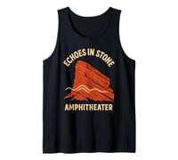 Echoes in Stone Chemise Red Rocks Colorado Concert Lieu Night Débardeur