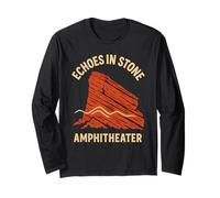 Echoes in Stone Chemise Red Rocks Colorado Concert Lieu Night Manche Longue