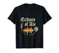 Echoes of Ale Craft Beer Bar Humour Graphic T-Shirt