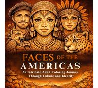 Echoes of Identity - Adult Coloring Book for Mind Clarity: Ancestral Beauty Rendered in Line & Pattern