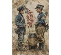 Echoes of the Civil War - Vintage Notebook