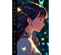 Echoes Within: A Feminine Aesthetic Ruled Notebook with Artistic Watermark Pages | Journal for Writing, Reflection & Creative Expression