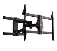 Echogear Support de Montage Mural TV articulé orientable pour téléviseur jusqu'à 78 "- Extension,pivotement et Inclinaison en Douceur - Patron Mural pour Installation Facile - Cache câbles intégré