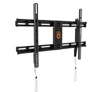 ECHOGEAR Support Mural Fixe pour televiseur de 42 a 80 Pouces - Tient Votre TV à 2,25" du Mur - Installation Ultra Facile et Rapide - Permet Une Mise a Niveau après Montage - Accès Facile au câbles
