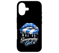 Échographe Funny Drip Ultrasound Tech, échographie des lèvres pour Filles Coque pour iPhone 17