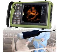 Échographe Portable B Pour Animaux, Diagnostic De Grossesse Vétérinaire Avec Sonde 3,5 Mhz,écran Couleur Tft 5,6 Pouces, Échographe Vétérinaire Pour Porcs, Moutons(Convex Array Probe)