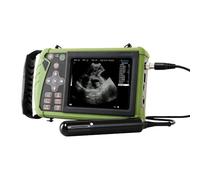 Échographe vétérinaire 3,5 MHz | Portable avec sonde rectale et convexe pour contrôle de grossesse de bétail et de cheval | Test de reproduction à la ferme