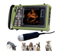 Échographe Vétérinaire, Appareil À Ultrasons Portable Vétérinaires Échographie Vétérinaire B Avec Sonde 3,5 Mhz,écran Couleur Tft 5,6 Pouces Pour Animaux Agricoles, Porcs, Chèvres