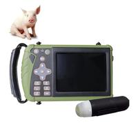 Échographe Vétérinaire, Échographe Manuel, Appareil À Ultrasons Portable Vétérinaires Avec Sonde 3,5 MHz, Échographe B Pour Animaux De Ferme, Porcs, Chèvres Et Gestation