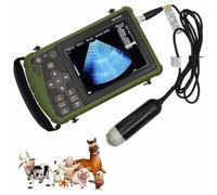 Échographe Vétérinaire Portable Avec Sonde 3,5 Mhz,Pour Porcs Et Ovins Echographie Appareil Grossesse Multifonction Ultrason B Portable Avec Affichage LED Pour Élevage De Bovins, Porcs, Chèvres