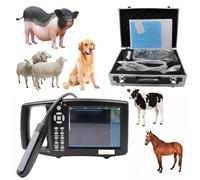 Échographe vétérinaire portable, écran LED 5,6 pouces, 16 couleurs, pour bovins, chevaux, porcs, moutons, chiens et chats en gestation.,M3