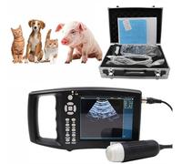 Échographe vétérinaire portable, écran LED 5,6 pouces, 16 couleurs, pour bovins, chevaux, porcs, moutons, chiens et chats en gestation.,M1