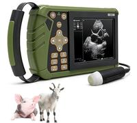 Échographe Vétérinaire Pour La Grossesse, Échographe Manuel, Avec Sonde Rectale De 3,5 MHz, Écran LCD 5,6 Pouces, Pour L'imagerie Des Truies, Brebis Gestantes