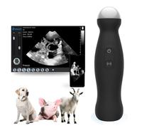 Échographe vétérinaire sans fil - Appareil portable compatible Android avec sonde 3,5 MHz pour détecter la grossesse chez les chiens, les moutons et les porcs