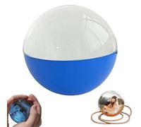 Échographie en cristal 3D, boule de cristal 3D de 6,9 cm avec son d'affichage électronique, sphère vidéo, sphère de mémoire, lecteur vidéo numérique personnalisé avec affichage numérique, affichage du