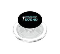 Échographie Voyant l'échographe sonore PopSockets PopGrip pour MagSafe