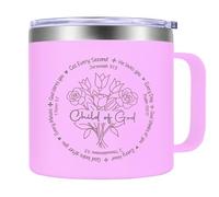 EchoMaven Tasse à café chrétienne Enfant de Dieu pour femme 414 ml