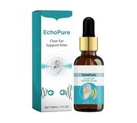 EchoPure Elixir de soutien auditif bio pour soulager les acouphènes pour oreilles qui sonnent, agent apaisant les oreilles, spray pour soulager l'inconfort des oreilles (1 pièce)