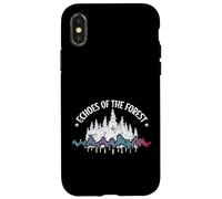 Échos de la forêt Coque pour iPhone X/XS