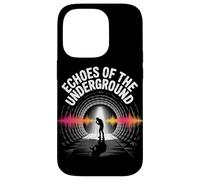 Echos de la Musique Punk Rock Underground Coque pour iPhone 14 Pro