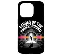 Echos de la Musique Punk Rock Underground Coque pour iPhone 15 Pro